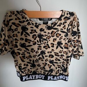 Womens Playboy PJ Matching Set Size Small
